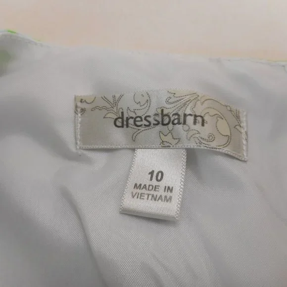 Dressbarn Womens Size 10 Sleeveless A-Line Dress Geometric Print - Picture 4 of 9